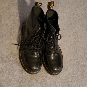 Black Glossy Dr. Martens